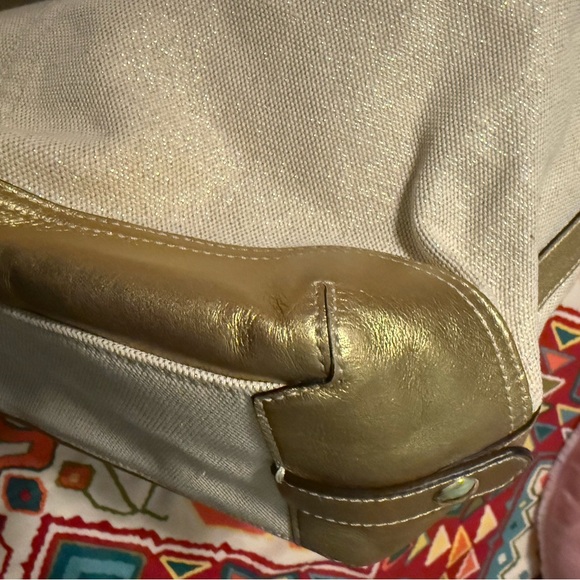 NWOT Coach Limited Edition Tattoo Gold Purse Handbag !! - Picture 9 of 14